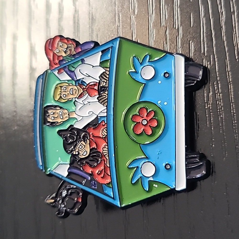 Scooby-Doo Character Inspired Enamel Pin